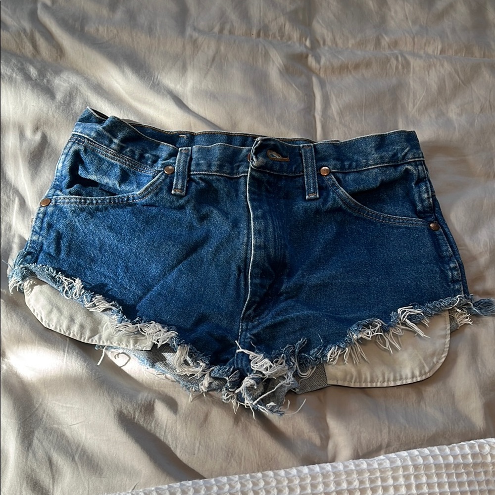 Vintage Wrangler cutoffs